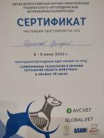 Сертификат сотрудника Дуликов Г.И.